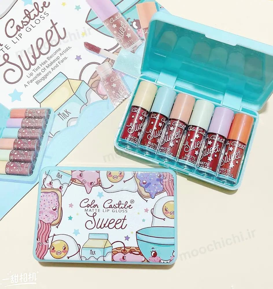 پک رژ مایع کالرکستل Sweet - موچی چی