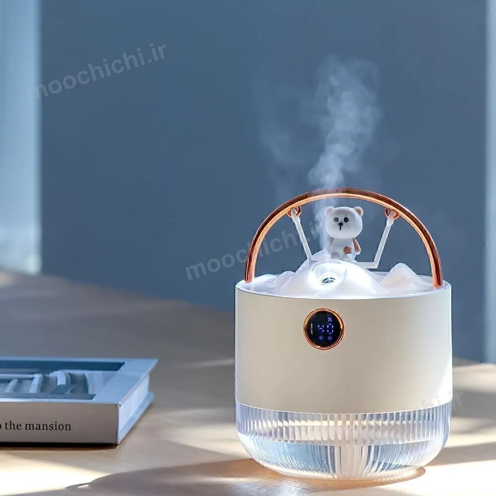 دستگاه بخور و چراغ خواب کیوت - موچی چی