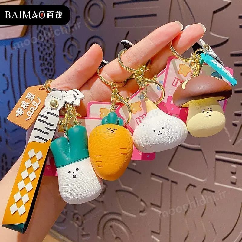 جاکلیدی سبزیجات کیوت - موچی چی
